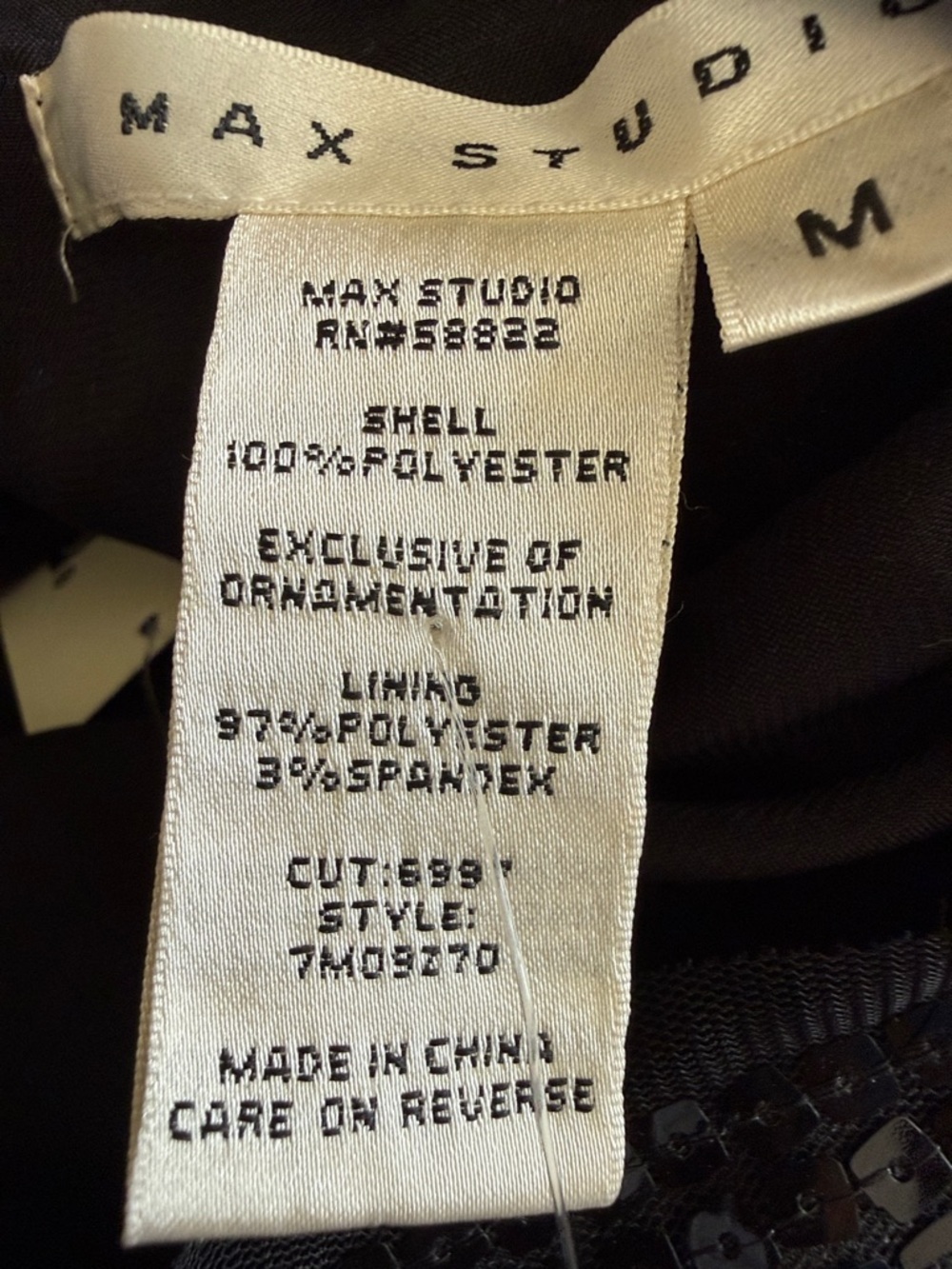 Max Studio sequined top - Picture 7 of 7